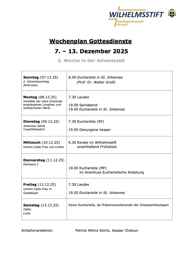 Wochenplan_Gottesdienste_2.Woche